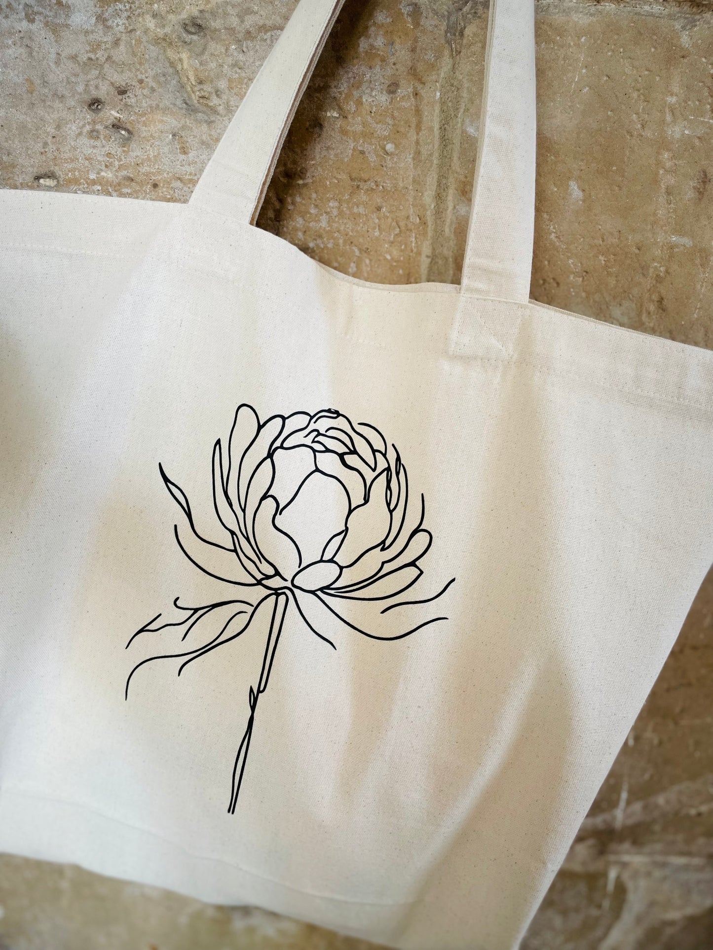 Peony Tote Bag