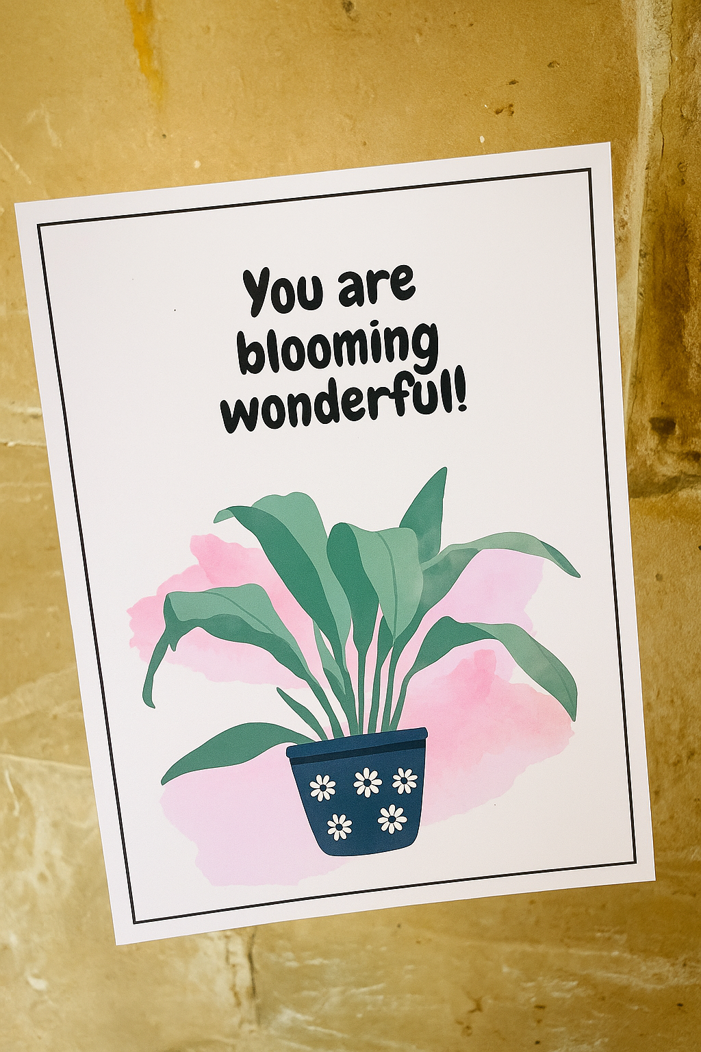 Blooming Wonderful Greeting Card