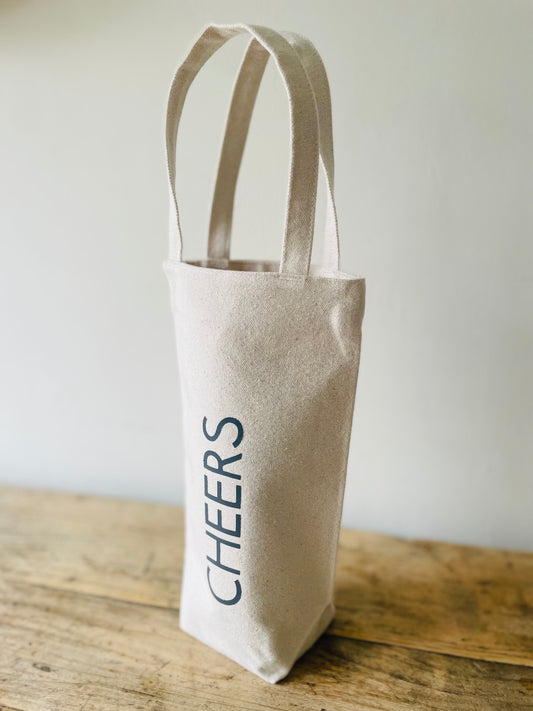 'CHEERS' Bottle Bag